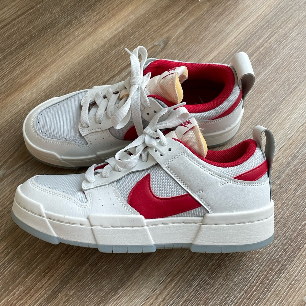 Nike Dunk Disrupted, low tops, Gym Red, women’s size 10
